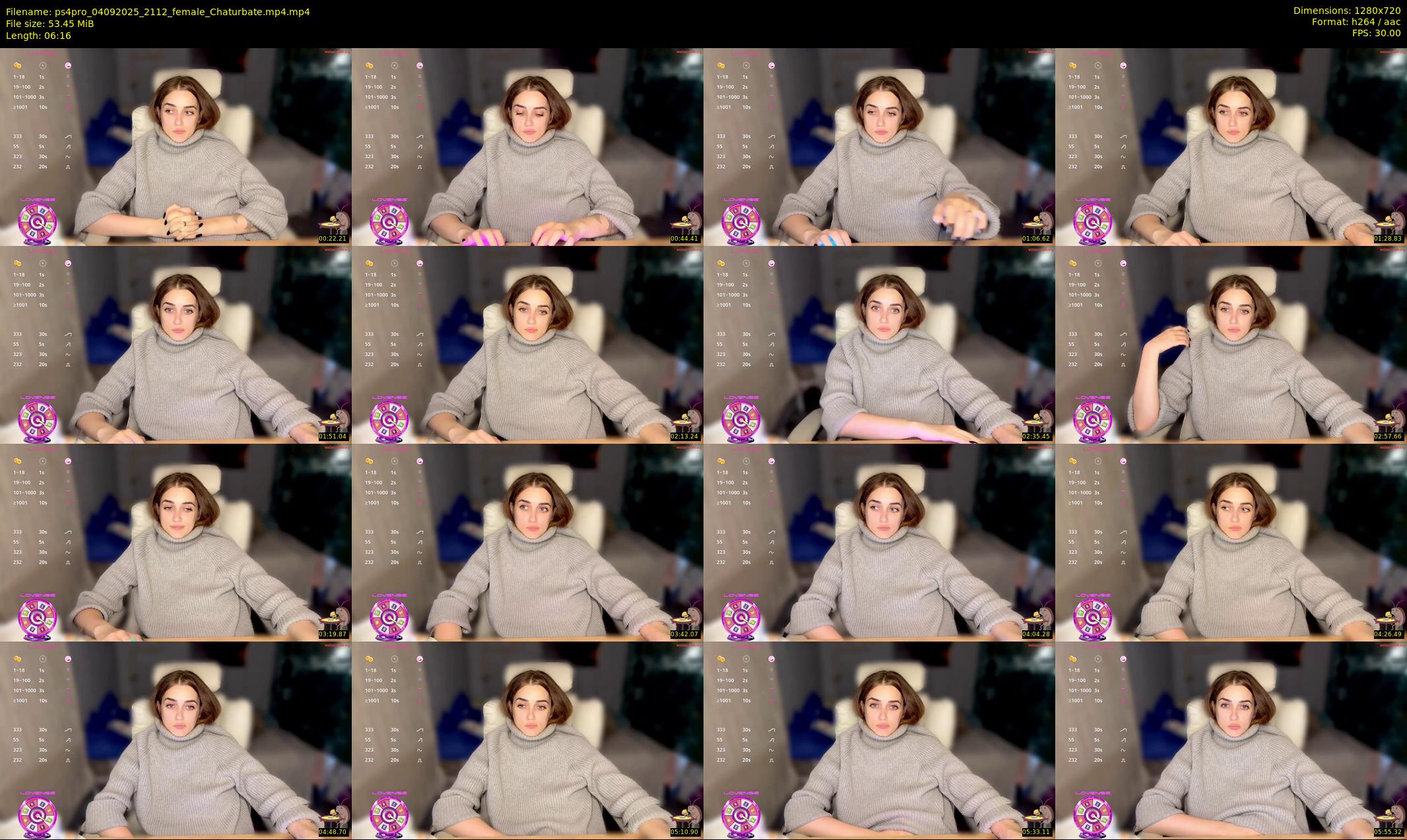 ps4pro — 7 minute Chaturbate Female strip rec, 720p, Sep 4, 2025