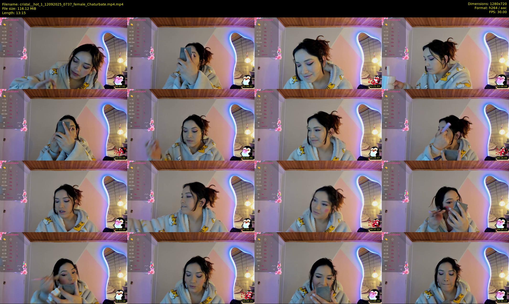 cristal__hot_1 — 14 minute Chaturbate Female strip rec, 720p, Sep 12, 2025