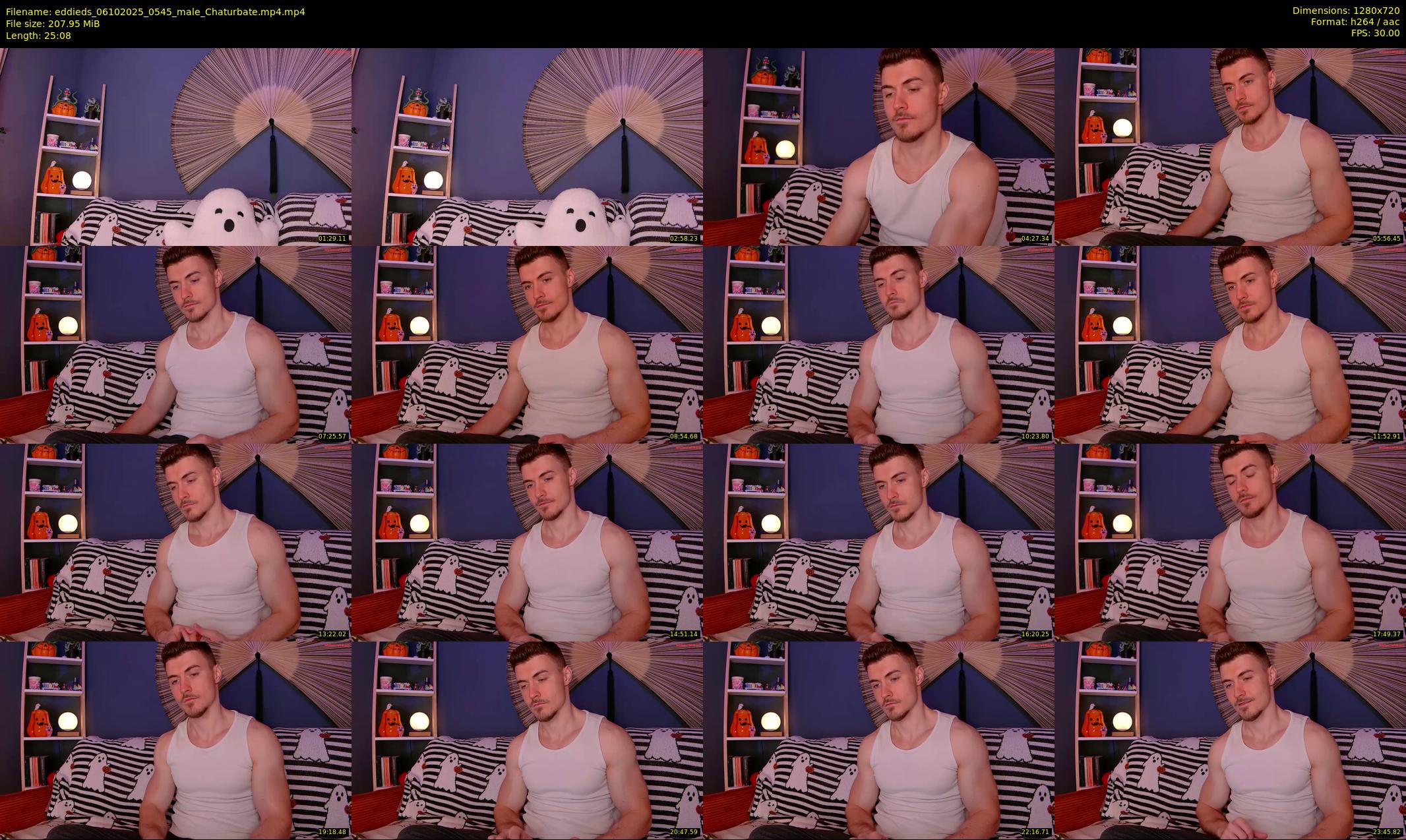 eddieds — 26 minute Chaturbate Male strip rec, 720p, Oct 6, 2025