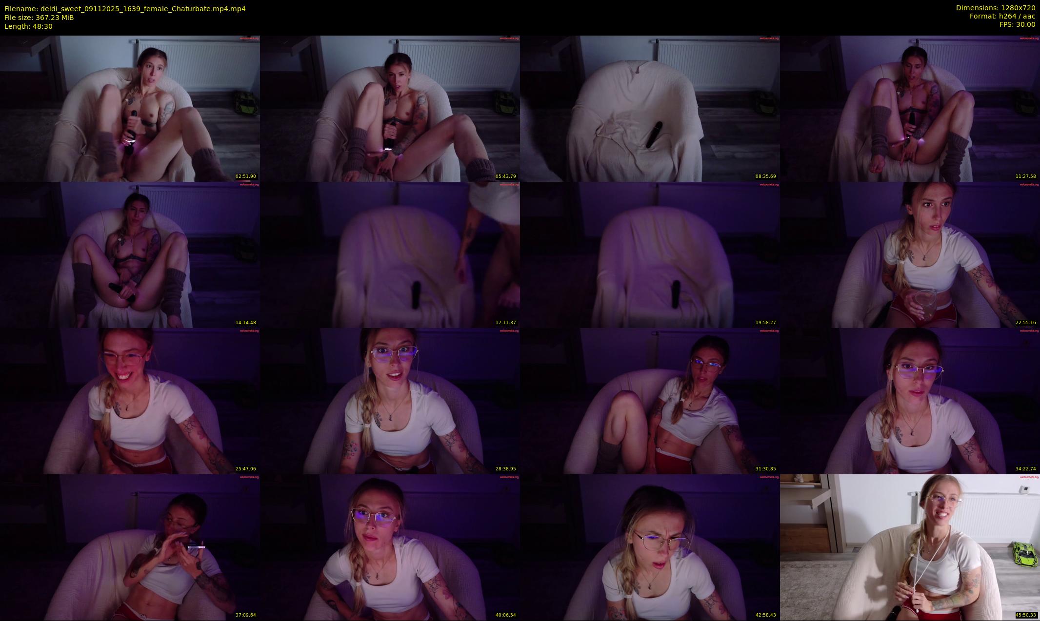 deidi_sweet — 49 minute Chaturbate Female strip rec, 720p, Nov 9, 2025