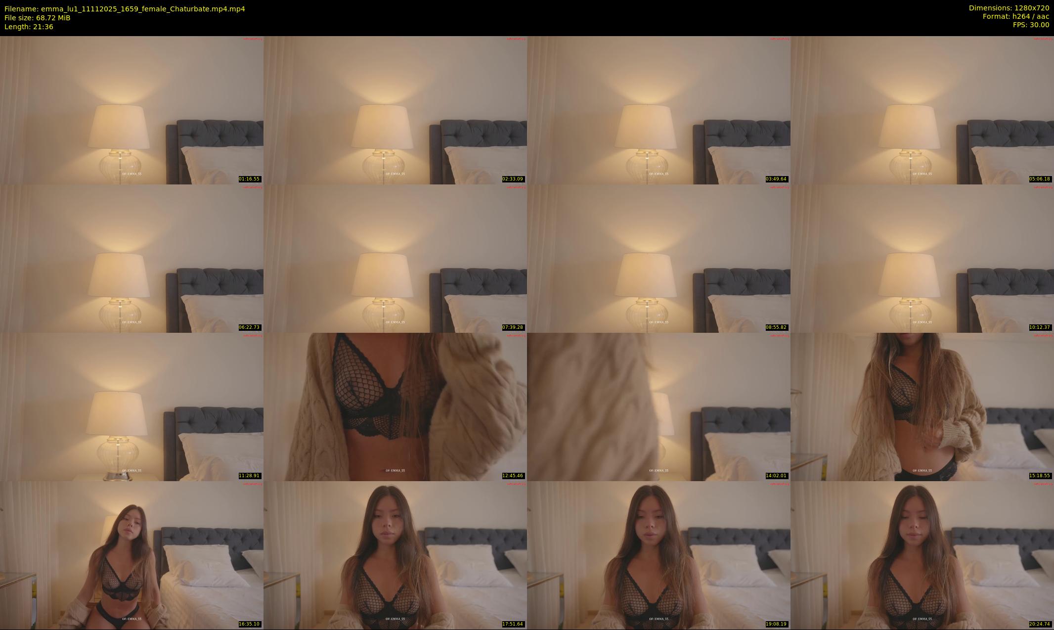 emma_lu1 — 22 minute Chaturbate Female strip rec, 720p, Nov 11, 2025