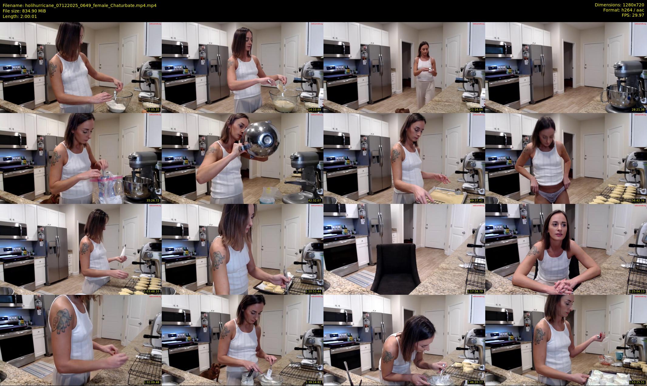 holihurricane — 121 minute Chaturbate Female strip rec, 720p, Dec 7, 2025