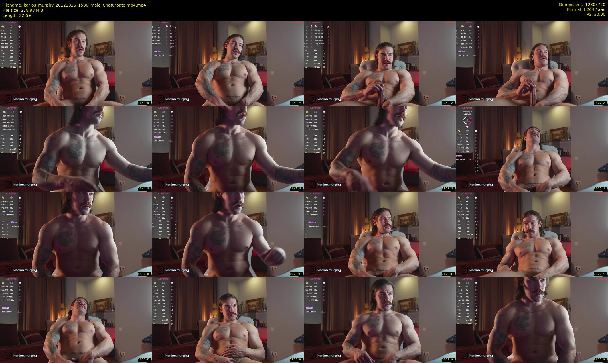 karlos_murphy — 33 minute Chaturbate Male strip rec, 720p, Dec 20, 2025