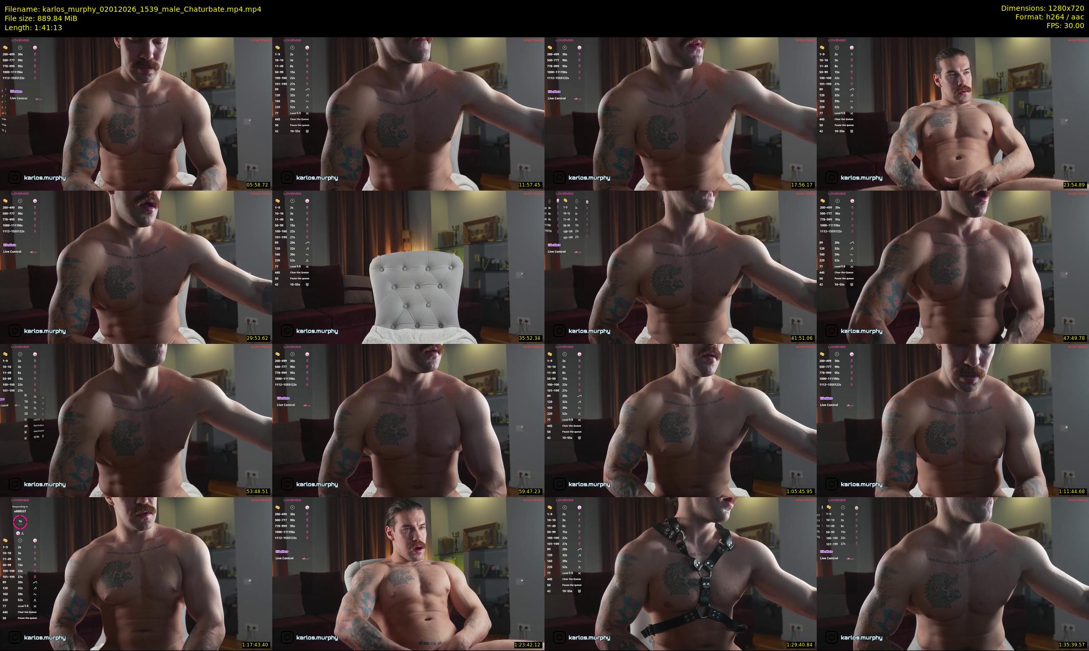 karlos_murphy — 102 minute Chaturbate Male strip rec, 720p, Jan 2, 2026