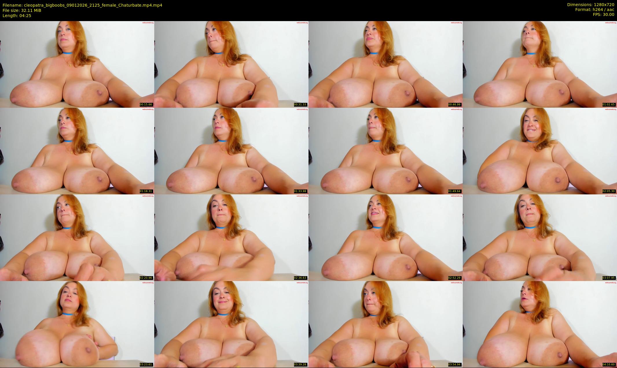 cleopatra_bigboobs — 5 minute Chaturbate Female strip rec, 720p, Jan 9, 2026