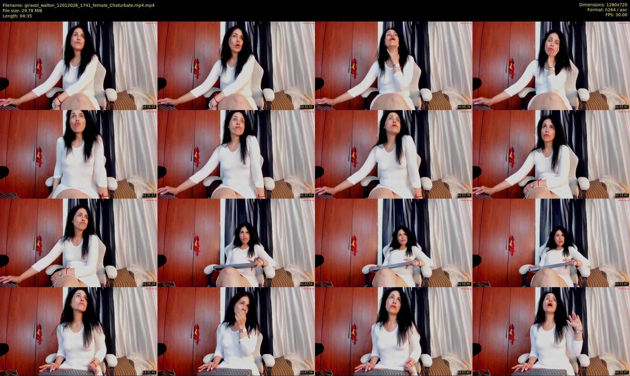 girasol_walton — 5 minute Chaturbate Female strip rec, 720p, Jan 12, 2026