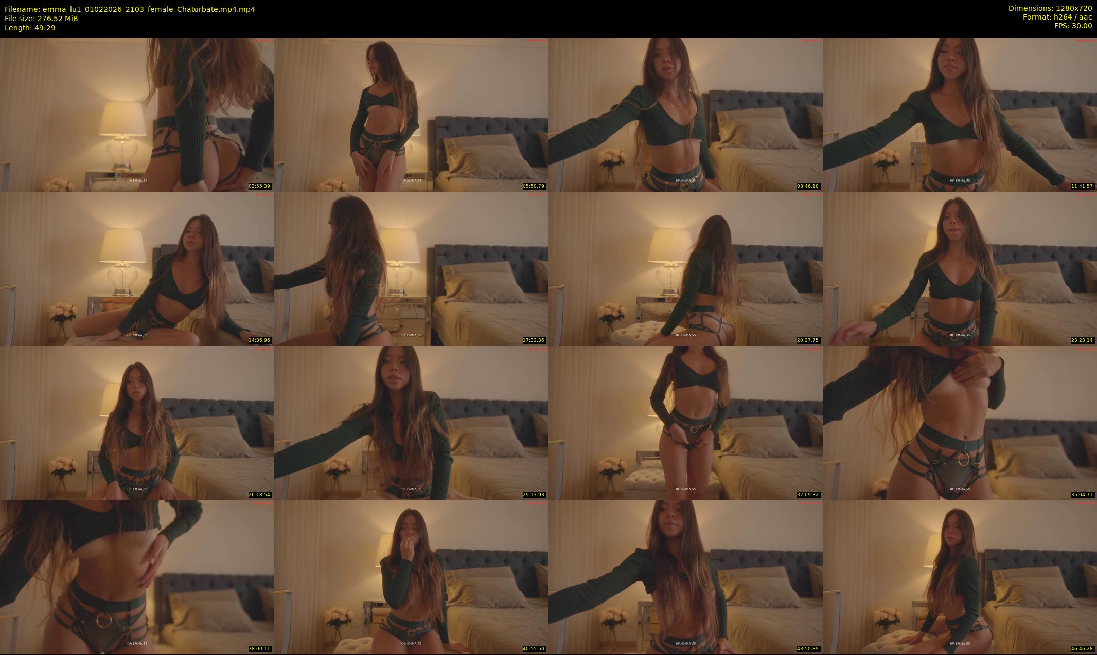 emma_lu1 — 50 minute Chaturbate Female strip rec, 720p, Feb 1, 2026