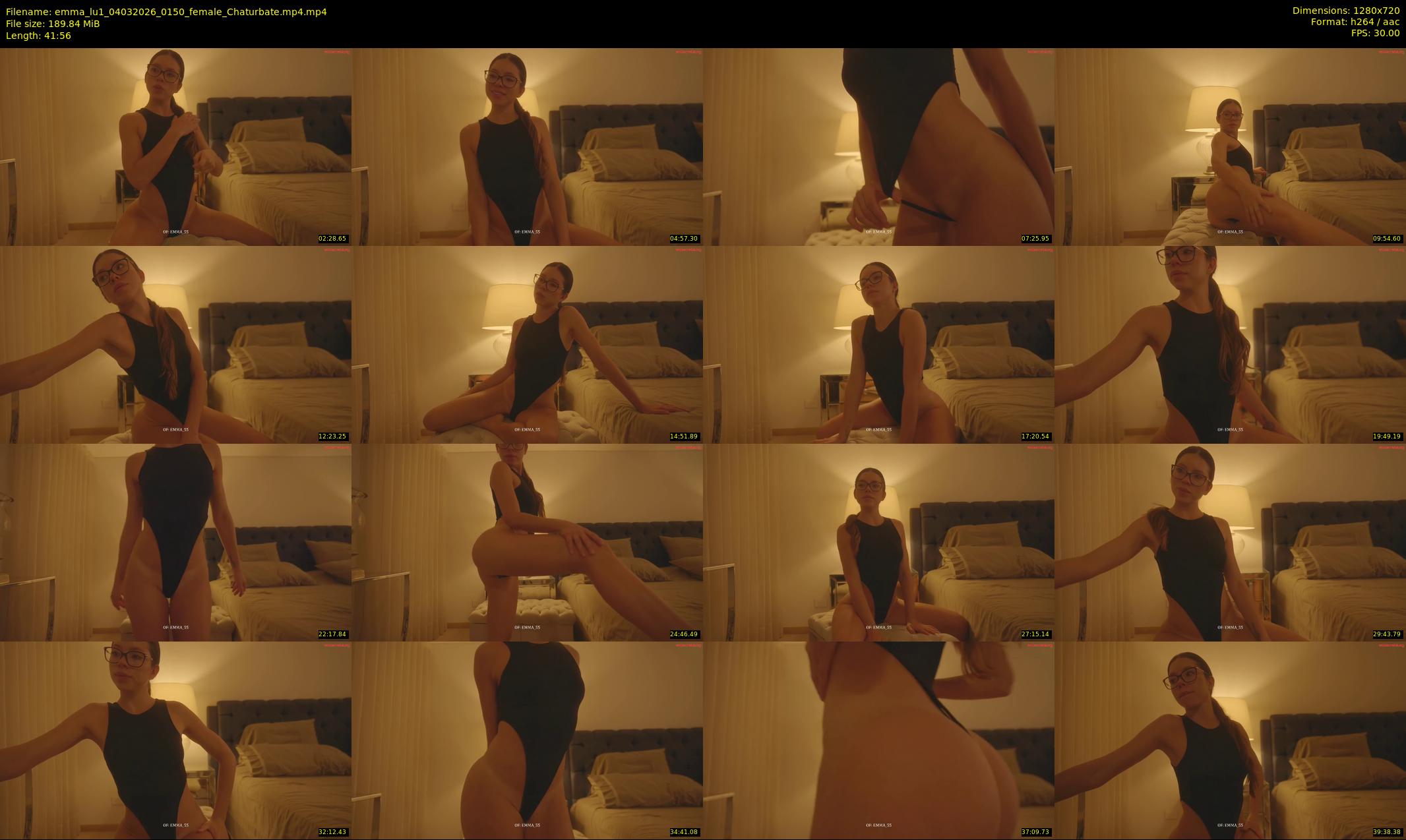 emma_lu1 — 42 minute Chaturbate Female strip rec, 720p, Mar 4, 2026