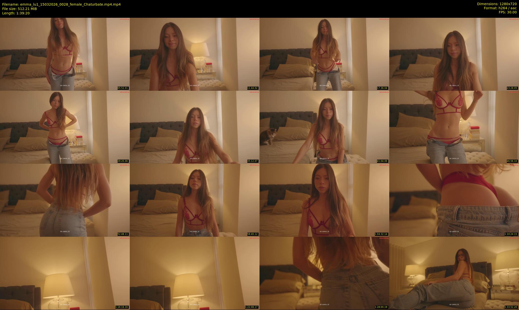 emma_lu1 — 100 minute Chaturbate Female strip rec, 720p, Mar 15, 2026