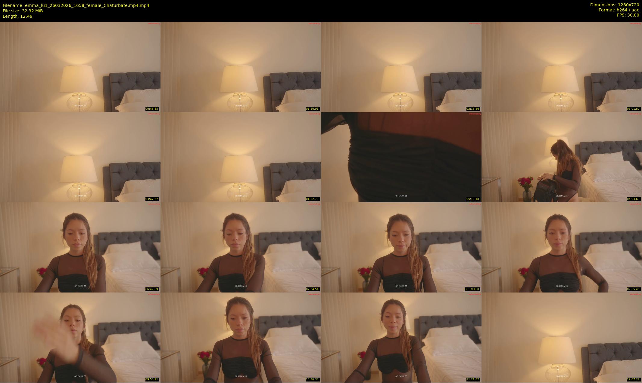emma_lu1 — 13 minute Chaturbate Female strip rec, 720p, Mar 26, 2026