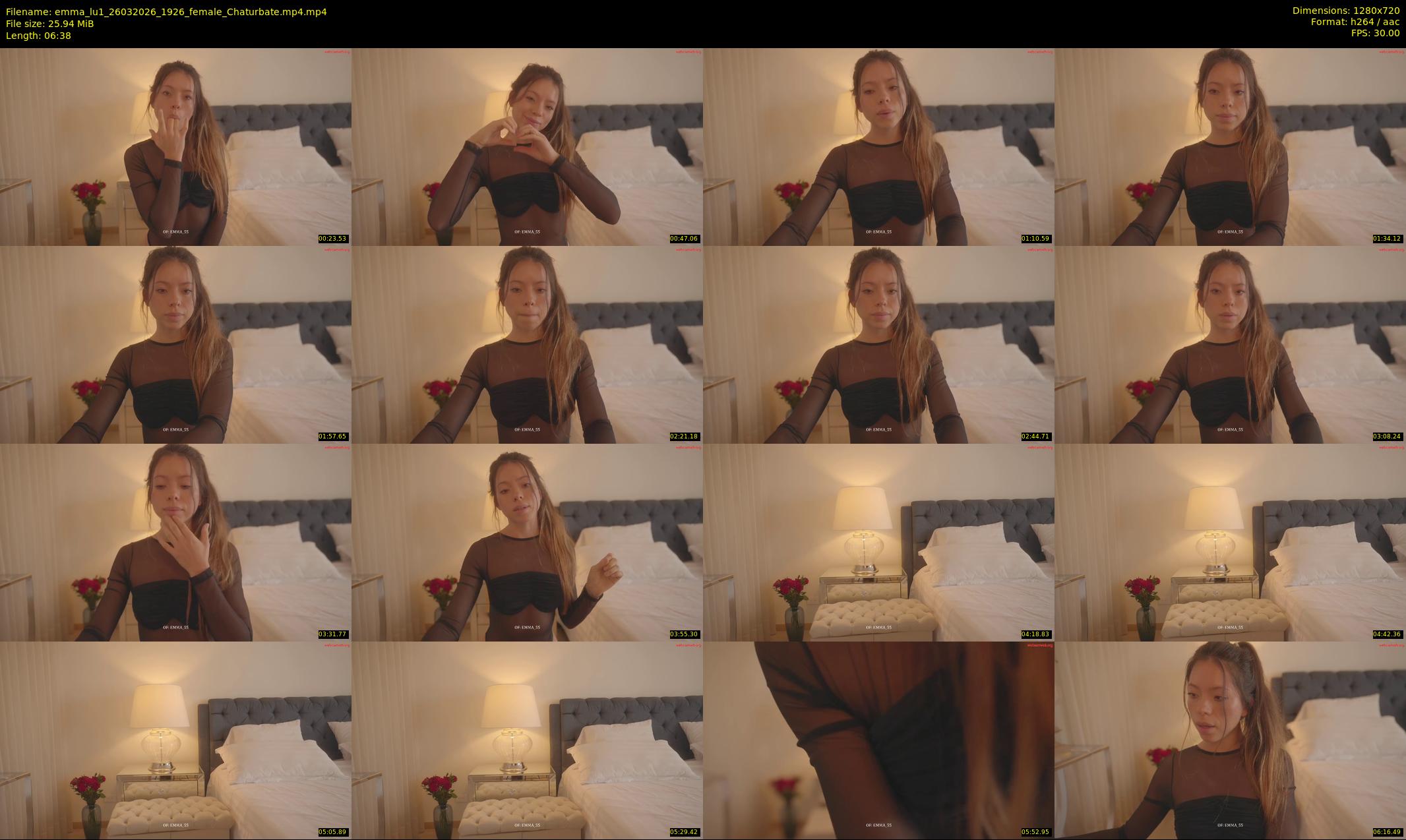 emma_lu1 — 7 minute Chaturbate Female strip rec, 720p, Mar 26, 2026