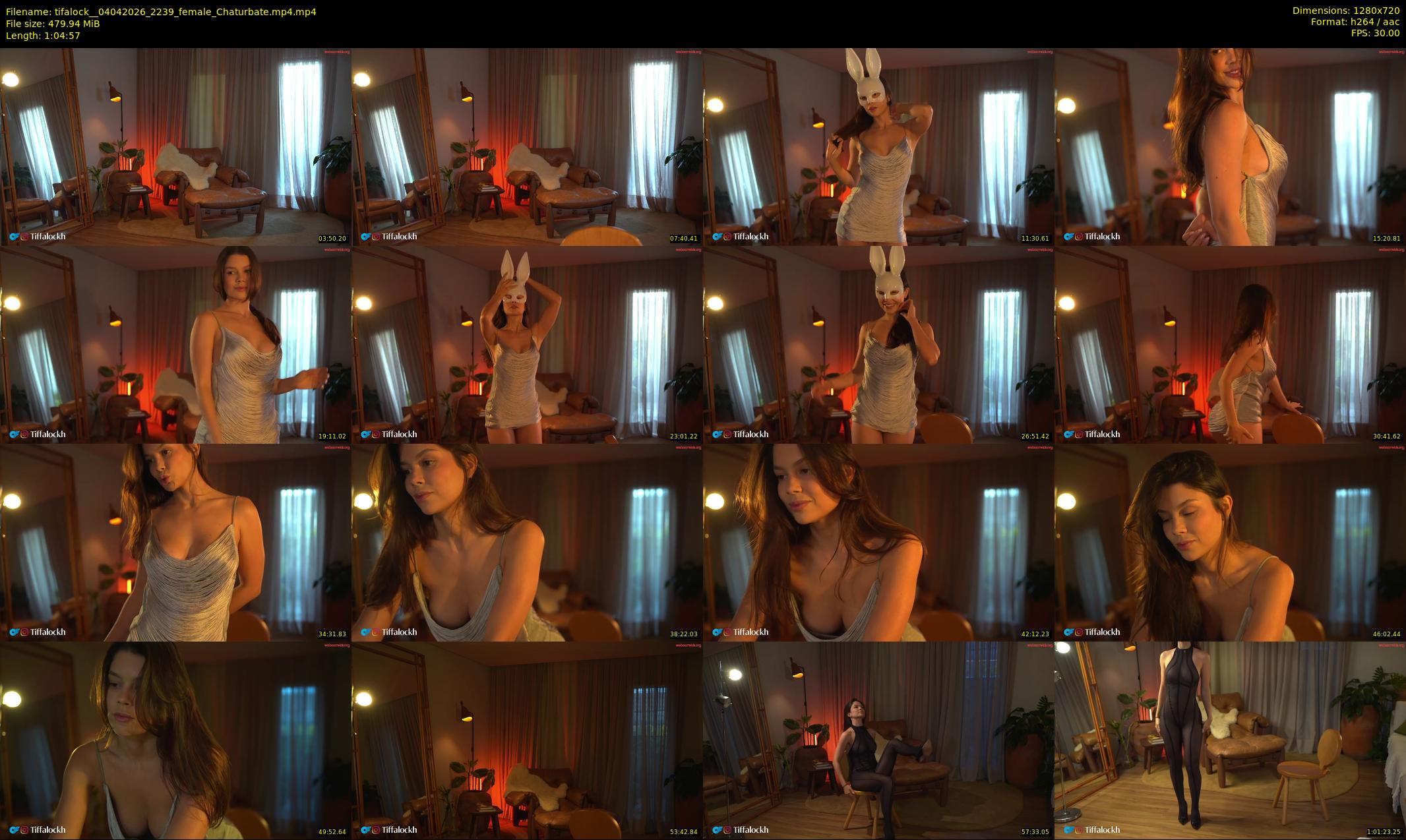 tifalock_ — 65 minute Chaturbate Female strip rec, 720p, Apr 4, 2026