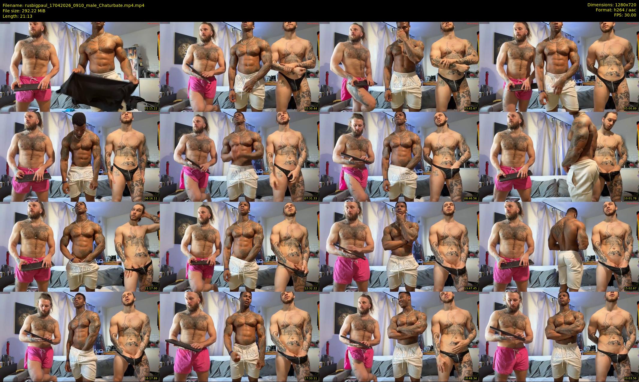 rusbigpaul — 22 minute Chaturbate Male strip rec, 720p, Apr 17, 2026