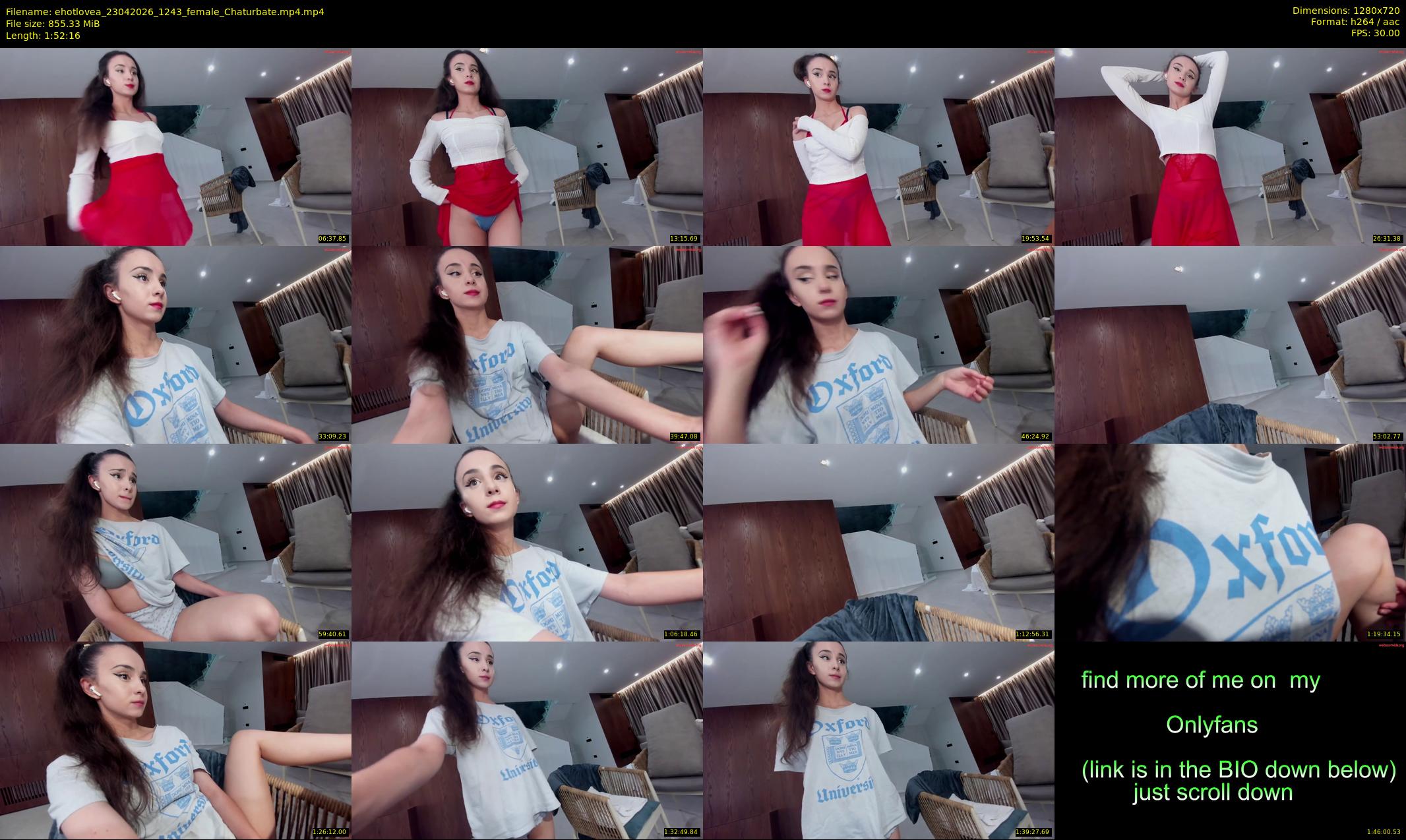 ehotlovea — 113 minute Chaturbate Female strip rec, 720p, Apr 23, 2026