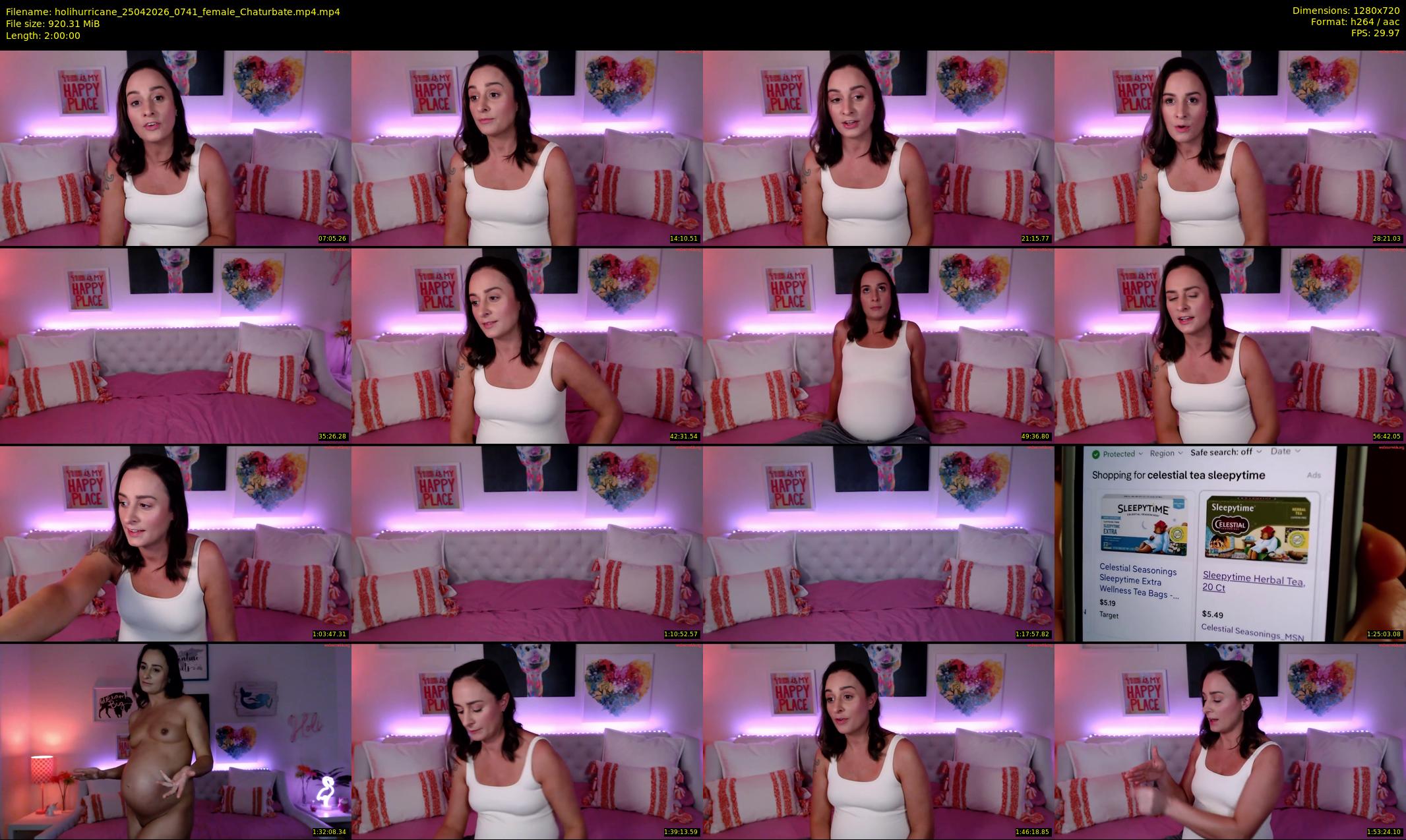 holihurricane — 120 minute Chaturbate Female strip rec, 720p, Apr 25, 2026