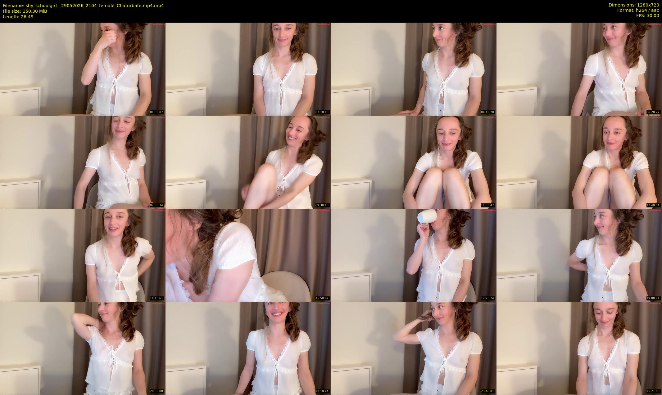 shy_schoolgirl_ — 27 minute Chaturbate Female strip rec, 720p, May 29, 2026
