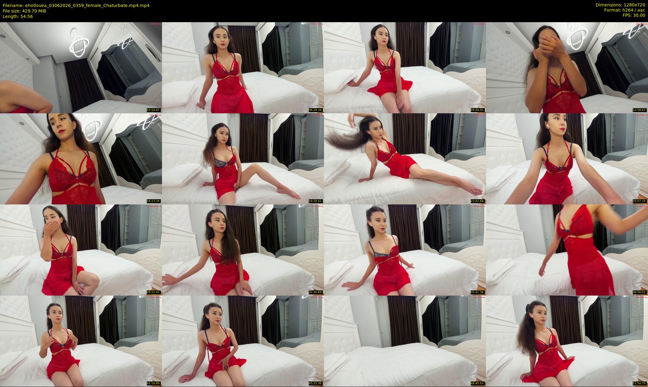 ehotlovea — 55 minute Chaturbate Female strip rec, 720p, Jun 3, 2026
